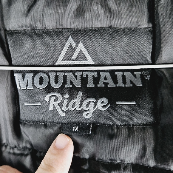 MOUNTAIN RIDGE | double zip & snap button closure reflective warm winter parka - Picture 9 of 11